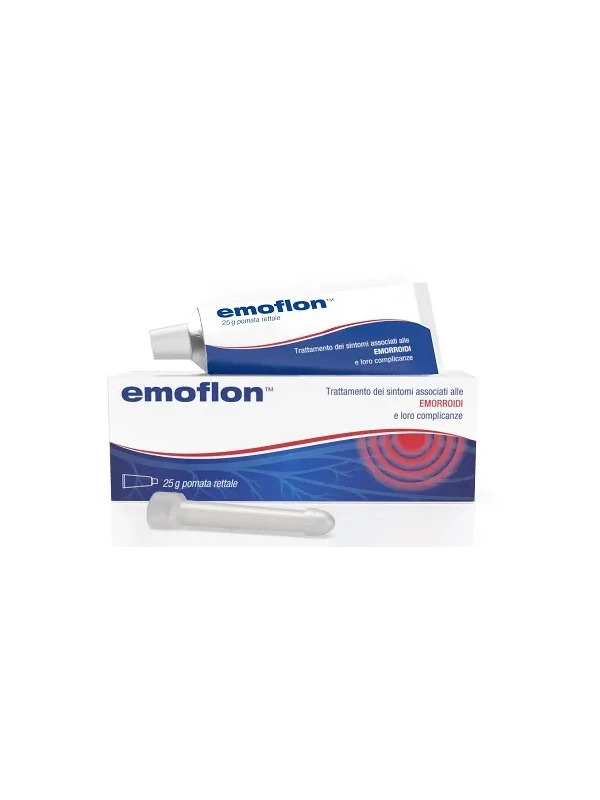 EMOFLON POMATA RETTALE EMORROIDI E RAGADI 25G