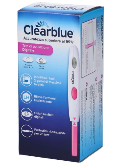 CLEARBLUE TEST OVULAZIONE DIGITALE BASE - PACCO DA 20PZ