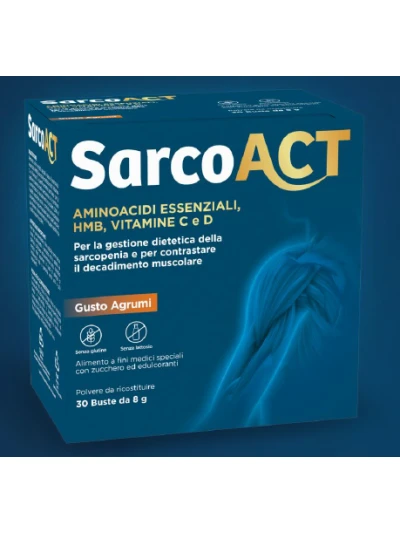 SARCOACT - 30 BUSTE DA 8 GRAMMI GUSTO AGRUMI