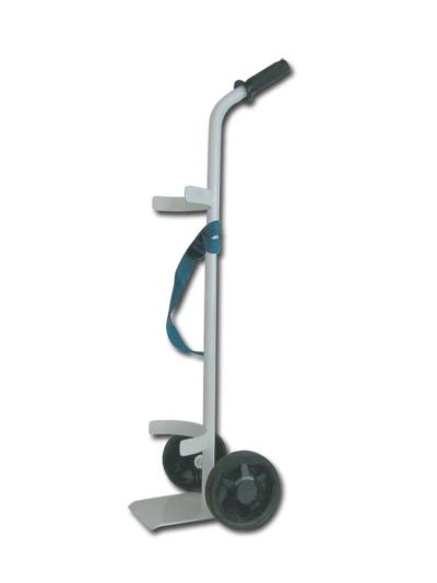 CARRELLO BOMBOLE DI OSSIGENO DA 10 LITRI