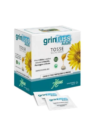 GRINTUSS 20 COMPRESSE A BASE DI MIELE PER TOSSE SECCA E...