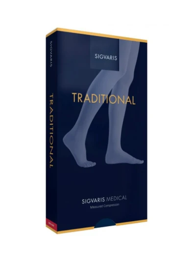 SIGVARIS 504 GAMBALETTI TAGLIA L LUNGO - PUNTA APERTA BEIGE