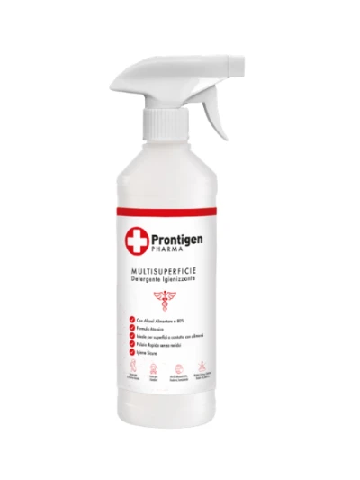 PRONTIGEN IGIENIZZANTE DETERGENTE MULTISUPERFICIE SPRAY