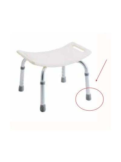 PUNTALE DI RICAMBIO PER SEDIA DA DOCCIA COD.855991