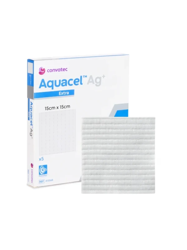 AQUACEL AG+ EXTRA MEDICAZIONE 15X15CM - 5PZ...