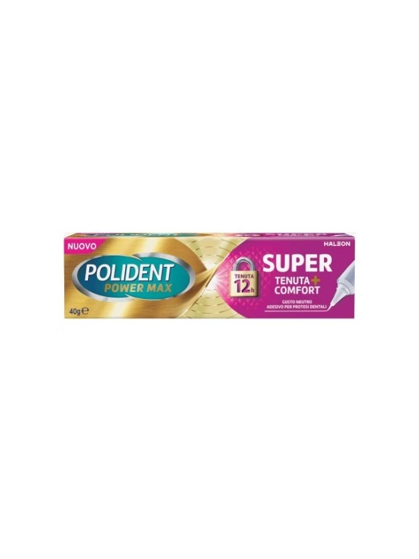 POLIDENT POWER MAX SUPER - TENUTA COMFORT 40G