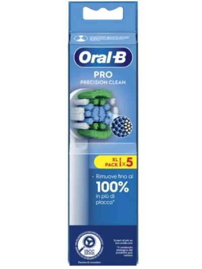 ORALB PRECISION CLEAN TESTINE DI RICAMBIO - 5PZ