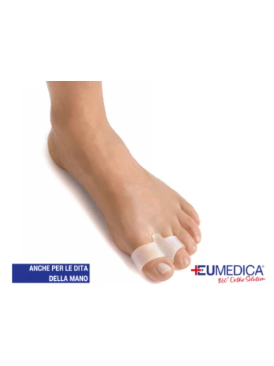 SEPARATORE DITA A DOPPIO ANELLO - PER DITA DI PIEDI/MANO