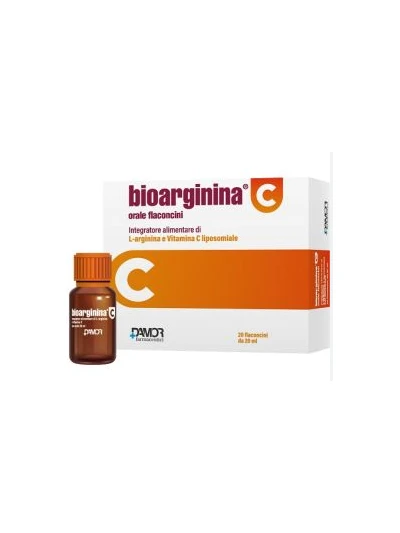 BIOARGININA INTEGRATORE VITAMINA C - 20 FLACONICI