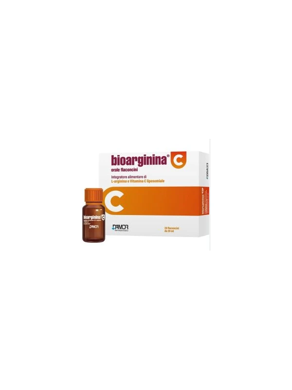 BIOARGININA INTEGRATORE VITAMINA C - 20 FLACONICI