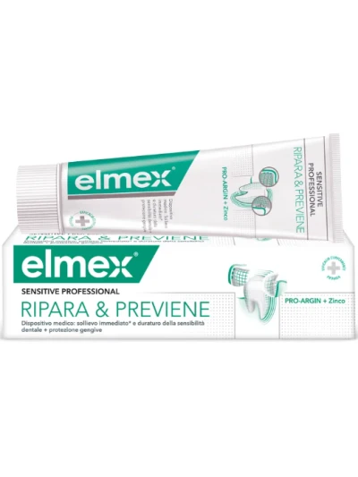 ELMEX SENSITIVE DENTIFRICIO RIPARA E PREVIENE 75ML