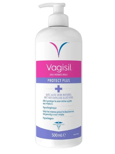 VAGISIL DETERGENTE INTIMO PROTECT PLUS 500ML