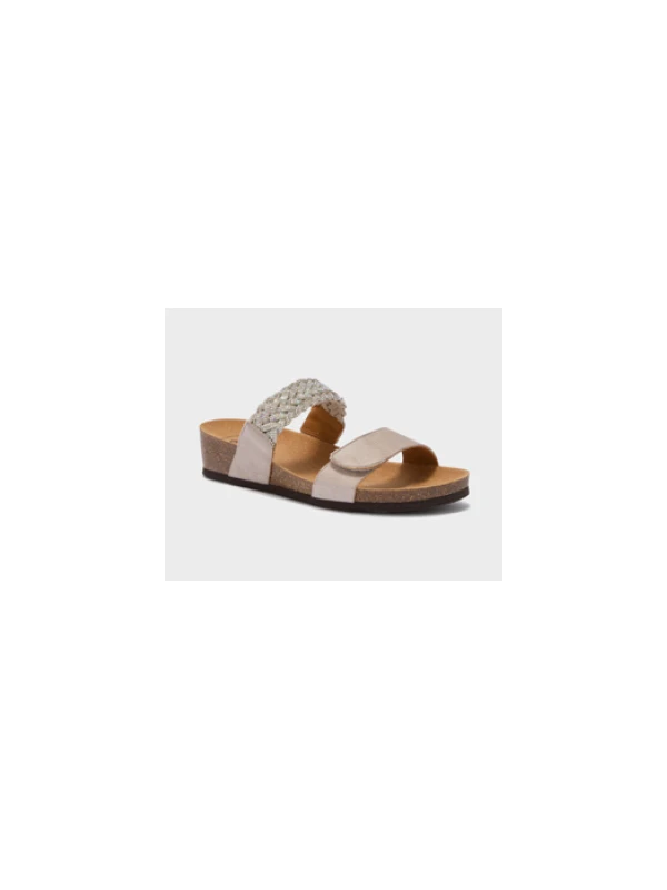 SCHOLL SANDALI OSTUNI 1 STRAPPo GRIGIO CHIARO...