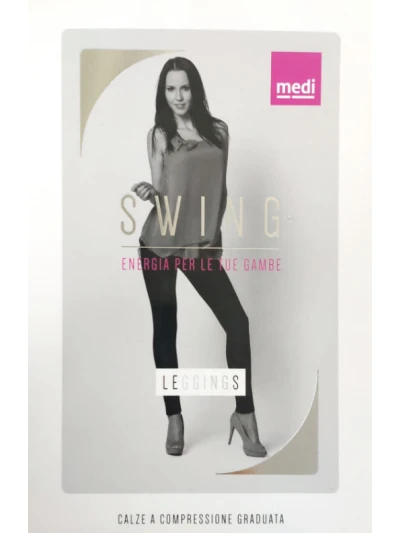 MEDI SWING LEGGINGS 18 - COLORE NERO COD.8150