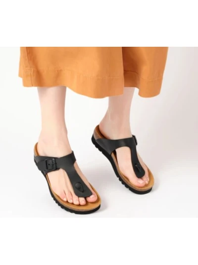 SCHOLL SANDALI BOA VISTA IN SIMILPELLE NERO