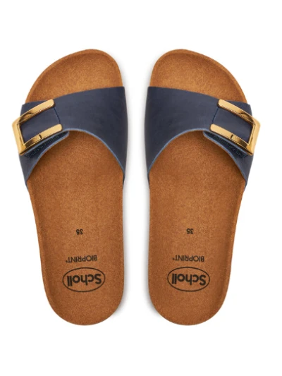 SCHOLL SANDALI MONTEREY MULE BLU NAVY