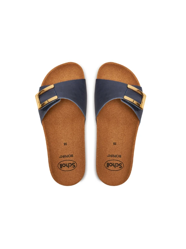 SCHOLL SANDALI MONTEREY MULE BLU NAVY