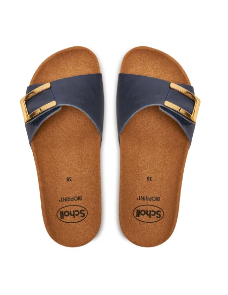 SCHOLL SANDALI MONTEREY MULE BLU NAVY