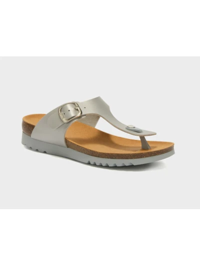 SCHOLL SANDALI BOA VISTA IN SIMILPELLE ORO/ARGENTO 2