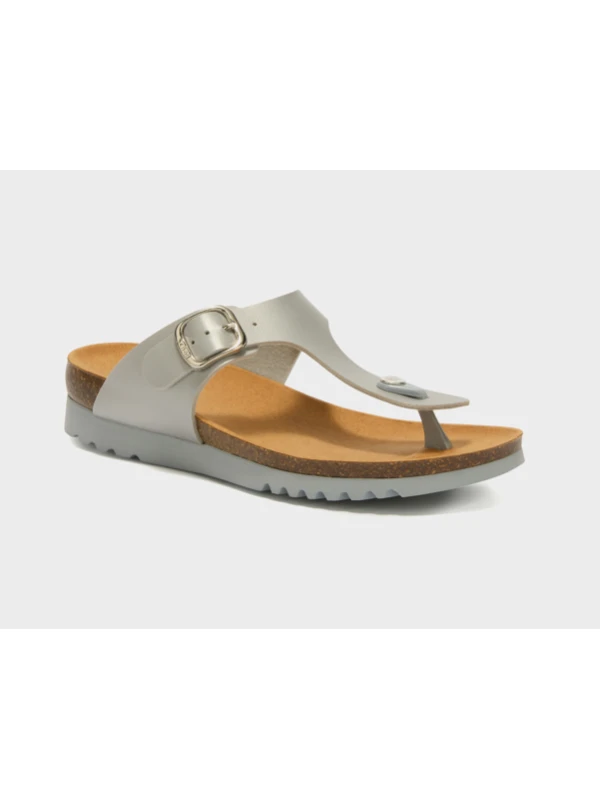 SCHOLL SANDALI BOA VISTA IN SIMILPELLE ORO/ARGENTO