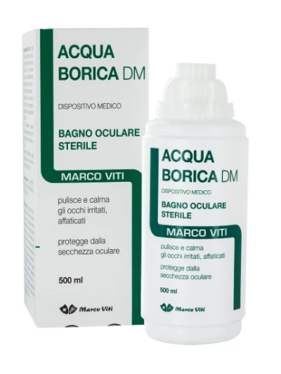 ACQUA BORICA BAGNO OCULARE MARCO VITI - 500ML