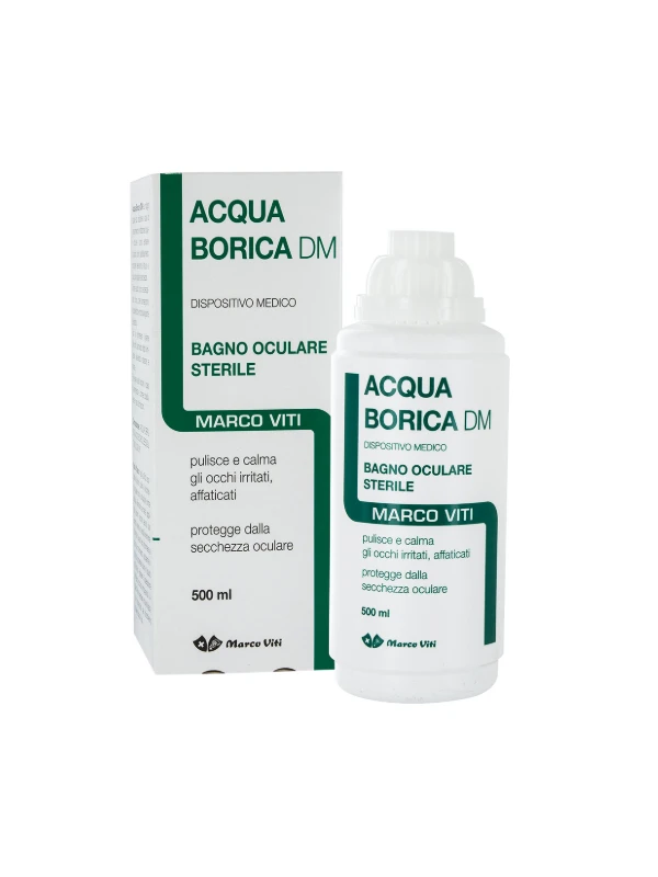 ACQUA BORICA BAGNO OCULARE MARCO VITI - 500ML
