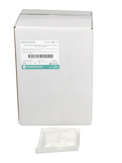 TAMPONI DI GARZA STERILI 12 STRATI - BOX DA 250PZ.