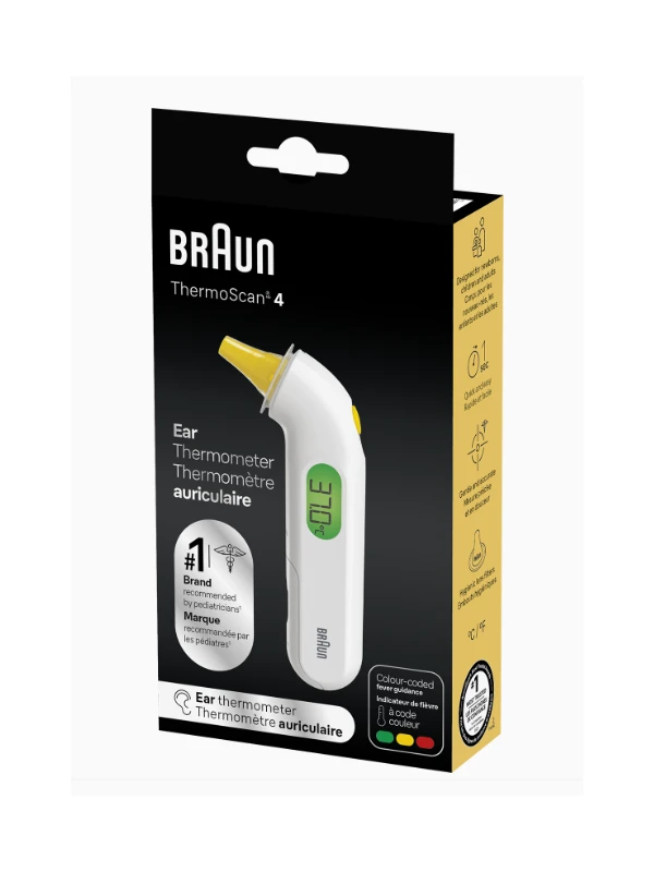 BRAUN THERMOSCAN 4 - TERMOMETRO AURICOLARE A...