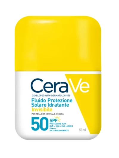 CERAVE FLUIDO INVISIBILE PROTEZIONE SOLARE 50+ - 50ML