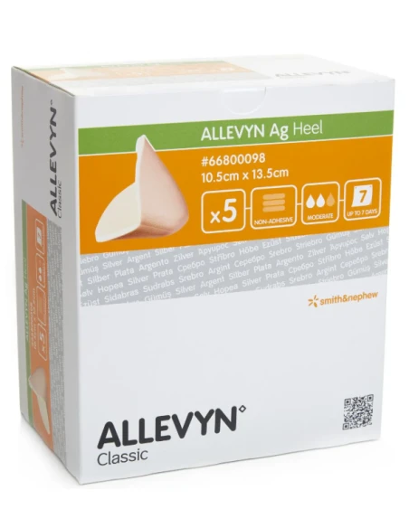ALLEVYN AG HEEL MEDICAZIONE ADESIVA TALLONE 10,5X13,5CM - 1 PEZZO