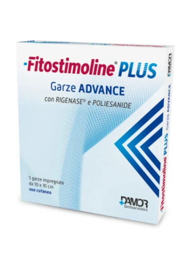 FITOSTIMOLINE PLUS GARZE ADVANCE - 5 PEZZI 10X10