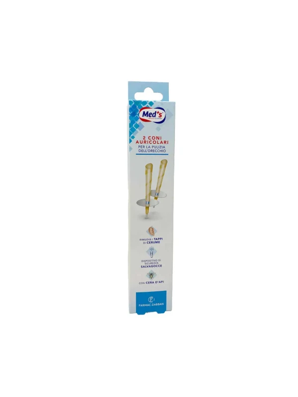 MED'S CONI CERATI AURICOLARI - 2PZ