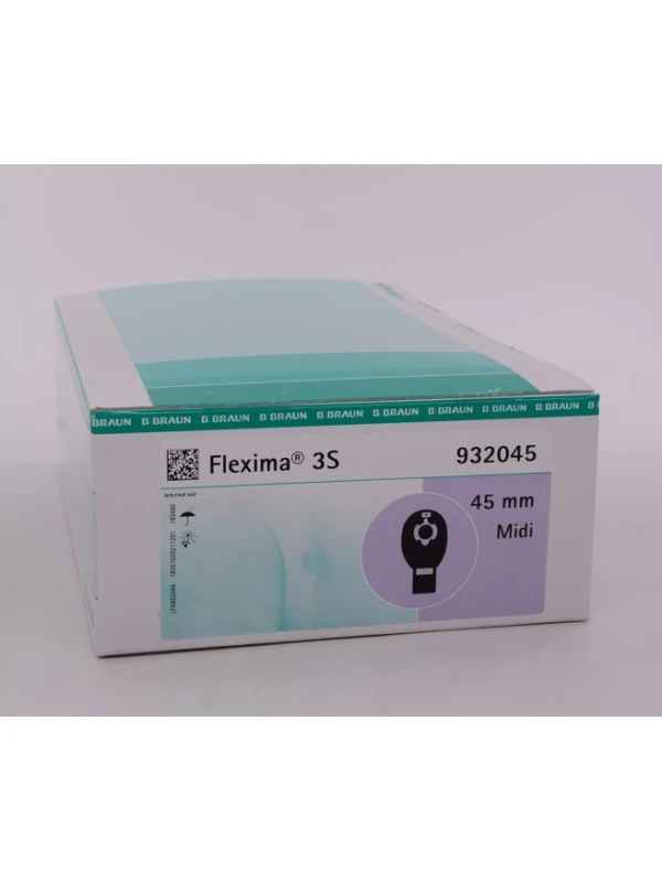 FLEXIMA 3S ILEOSTOMIA MID BEIGE 45MM