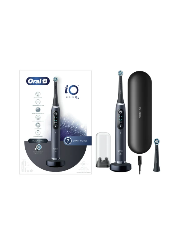 ORALB IO 9 SPAZZOLINO ELETTRICO NERO + 2RICAMBI...