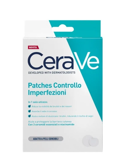 CERAVE PATCHES CONTROLLO IMPERFEZIONI 22PZ.