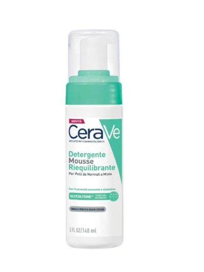 CERAVE MOUSSE DETERGENTE VISO RIEQUILIBRANTE - 148ML