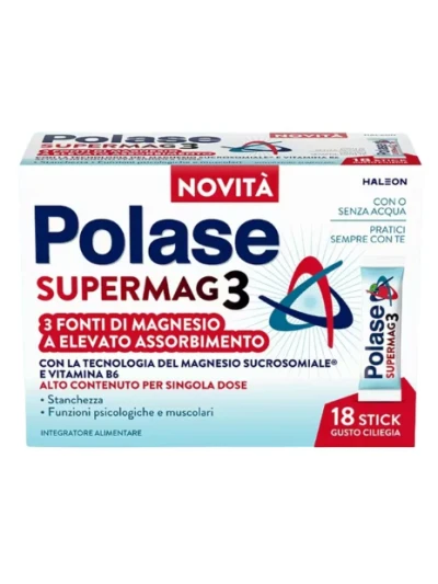 POLASE SUPERMAG3 FONTI DI MAGNESIO - 18STICK CILIEGIA