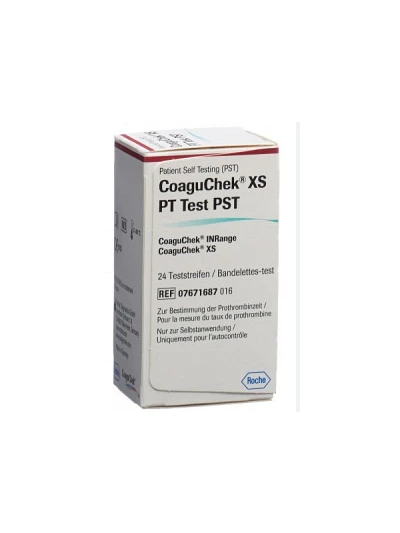 COAGUCHEK XS PT PST - 24 STRISCE