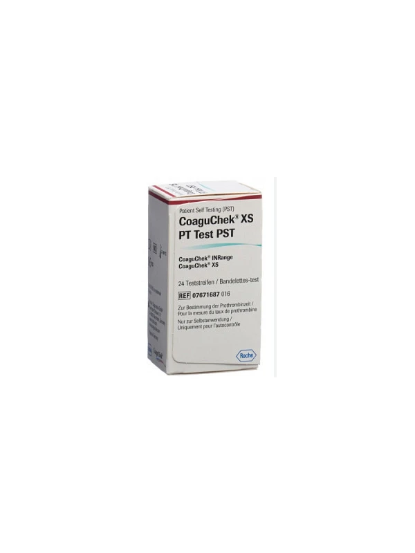 COAGUCHEK XS PT PST - 24 STRISCE