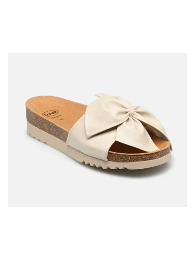 SCHOLL BOWY 2.0 SANDALI BIANCO SPORCO - TAGLIA 42