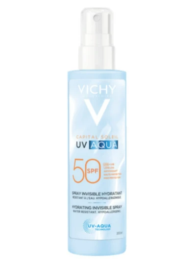 VICHY SPRAY SOLARE INVISIBILE 50+ UV AQUA 200ML