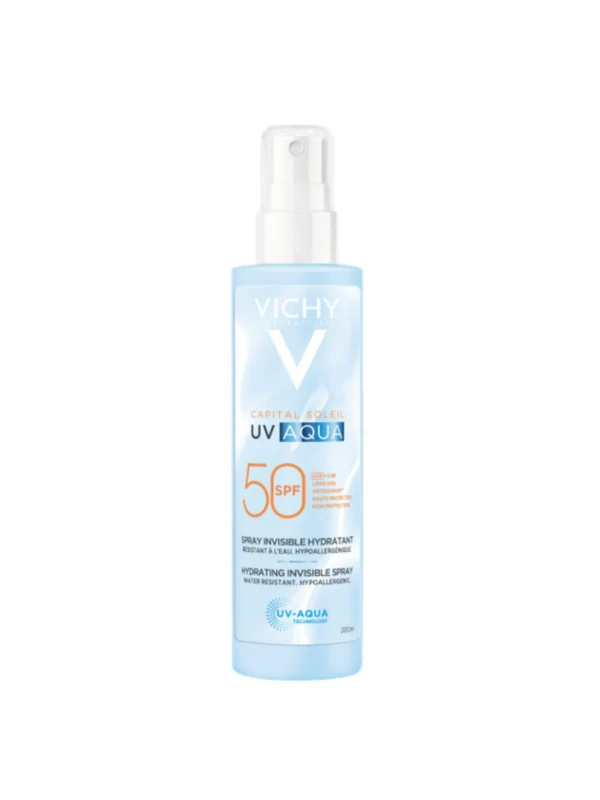VICHY SPRAY SOLARE INVISIBILE 50+ UV AQUA 200ML