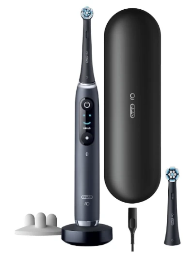 ORALB IO 9s SPAZZOLINO ELETTRICO NERO + 2RICAMBI E CUSTODIA