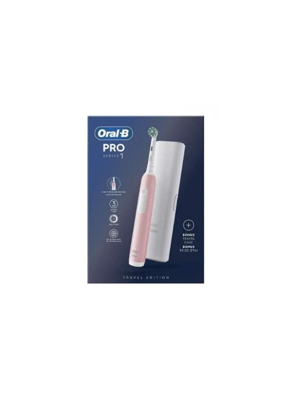 ORALB PRO1 SPAZZOLINO ELETTRICO ROSA + TESTINA...