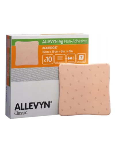 ALLEVYN AG NON ADHESIVE 15X15 - 10PZ