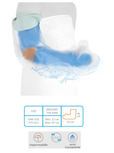 COPERTURA GESSO X BIMBI PER BRACCIO LUNGO