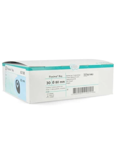 FLEXIMA KEY - SACCA COLOSTOMIA OPACA 80MM - 30PZ  COD.62180