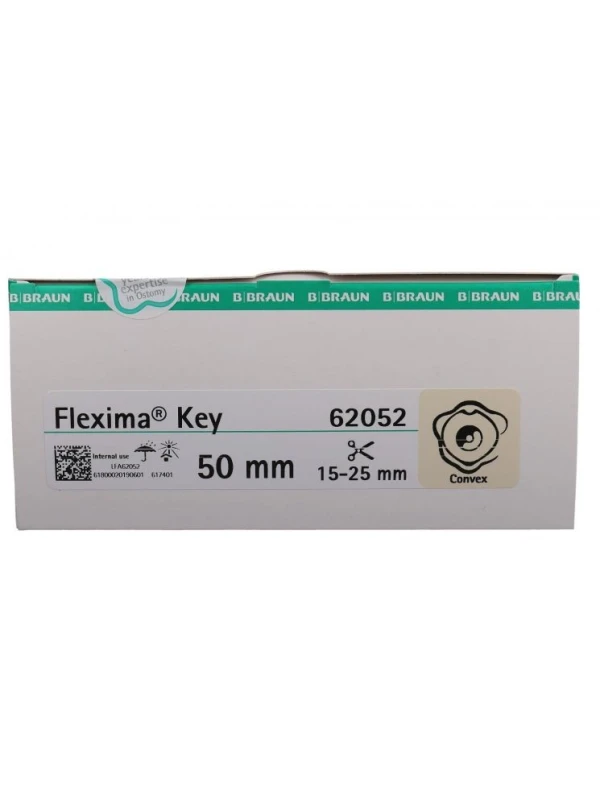 FLEXIMA KEY PLACCA CONVESSA 50MM - RIT.15/25  COD.62052