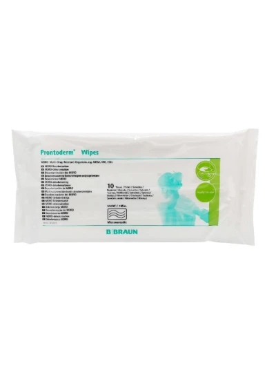PRONTODERM WIPES - 10 SALVIETTE DETERGENTI