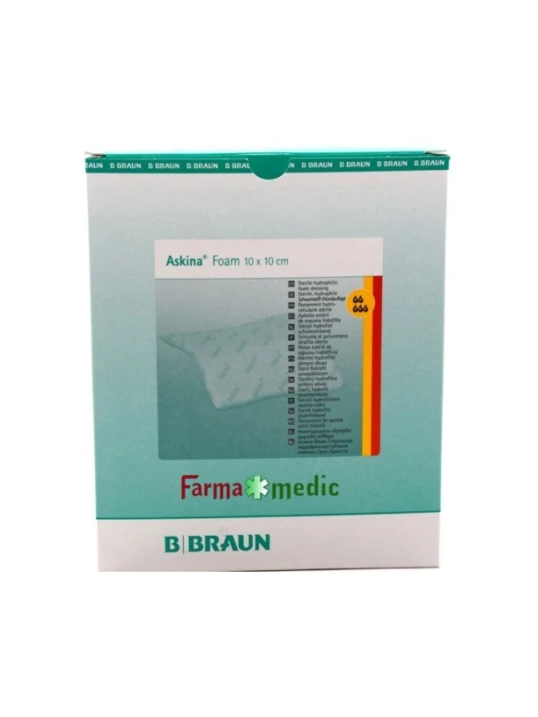 ASKINA FOAM MEDIC 10X10CM 10P